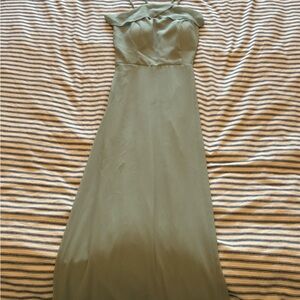 Birdy Grey Strapless Sage Dress